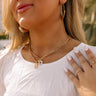 Scrolling By Layered Necklace Image - 1