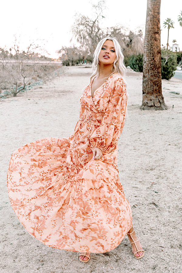Caribbean Vibes Floral Maxi Image - 2