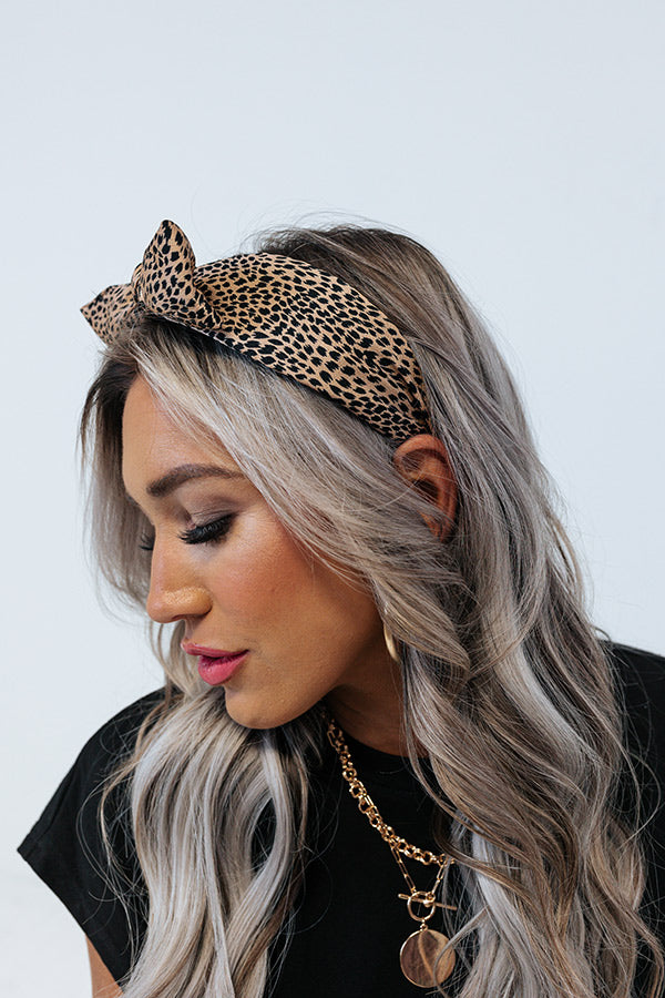 Favorite Day Leopard Headband Image - 2