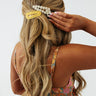 Divine Bliss Hair Clip Set In Yellow Image - 1
