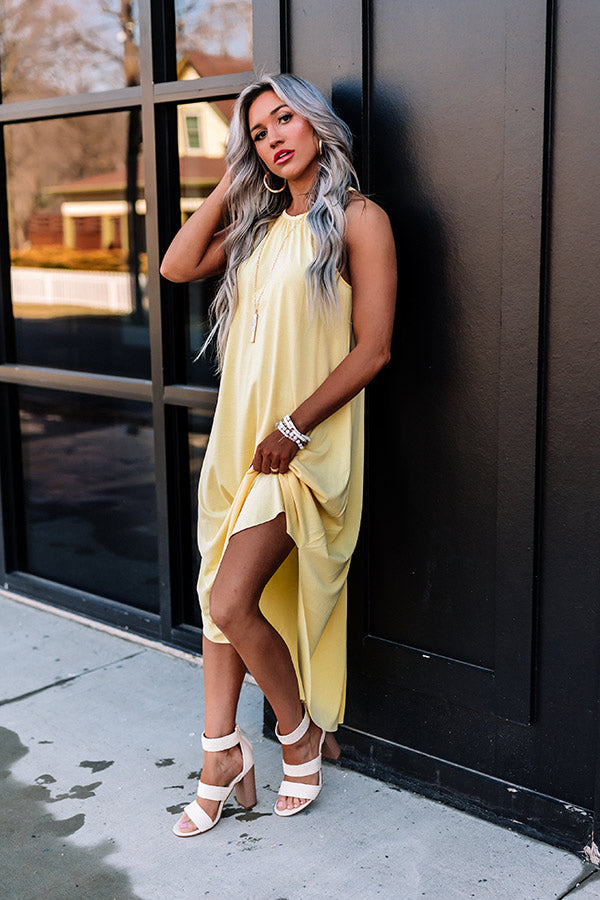 Days In The Sun Midi In Yellow
