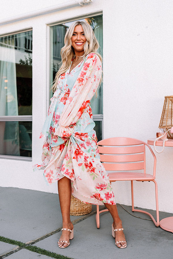 Treasured Forever Floral Midi Image - 1