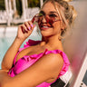 Only Sunshine Aviators In Pink Image - 1