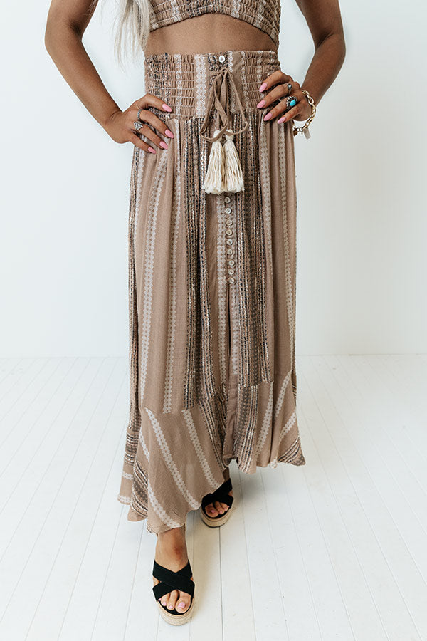 Seaside Adventure Midi Skirt Image - 1