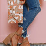 The Lona Faux Nubuck Heel In Warm Taupe Image - 1