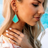 Costa Maya Crush Earrings In Ocean Wave Image - 1