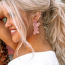 Bride Earrings In Pink Image - 1