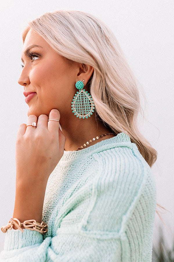 Clearwater Cruise Beaded Earrings Image - 2