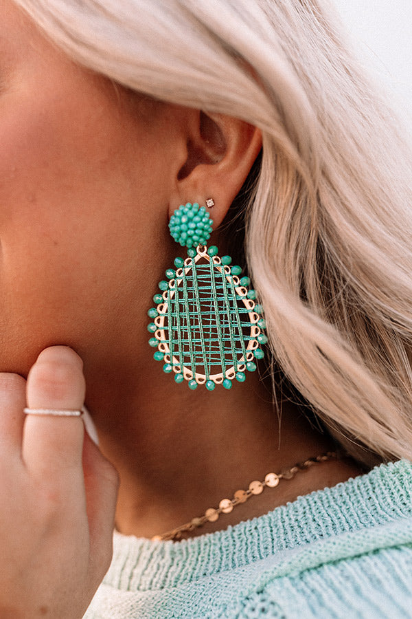 Clearwater Cruise Beaded Earrings Image - 1