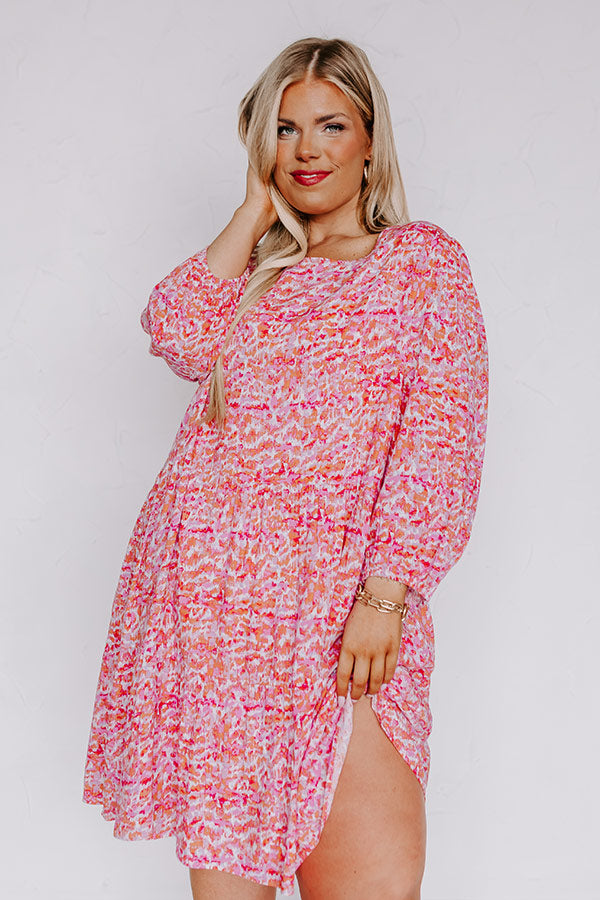 Ivy Brunch Shift Dress Curves Image - 1