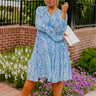 Second Glance Floral Shift Dress Curves Image - 1