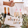 Wifey For Lifey Beaded Clutch Image - 1