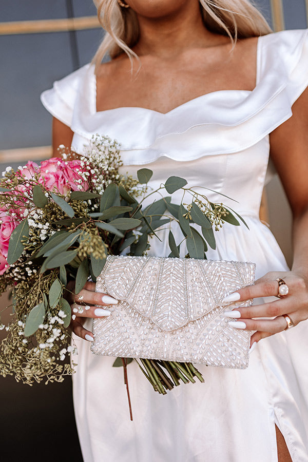 Instantly Lovestruck Embellished Clutch
