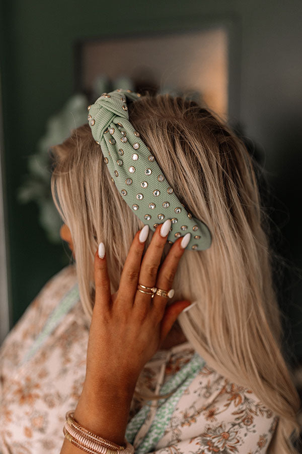 Cliffhanger Headband In Pear Image - 1