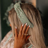 Cliffhanger Headband In Pear Image - 1