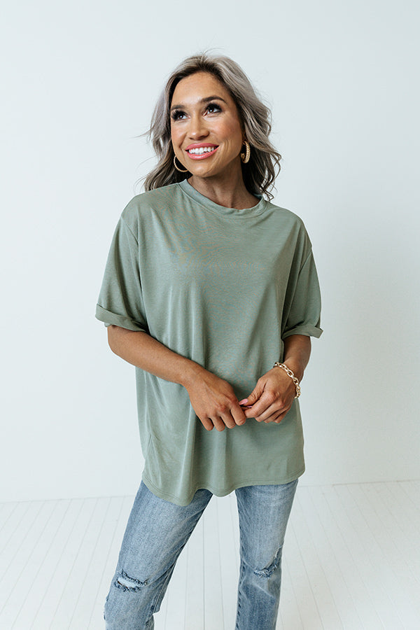 Plaza Dreams Shift Top In Pear Image - 1