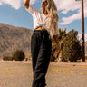 Shore House Pants In Black Image - 1