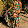 Cabanas And Cocktails Floral Maxi Image - 1