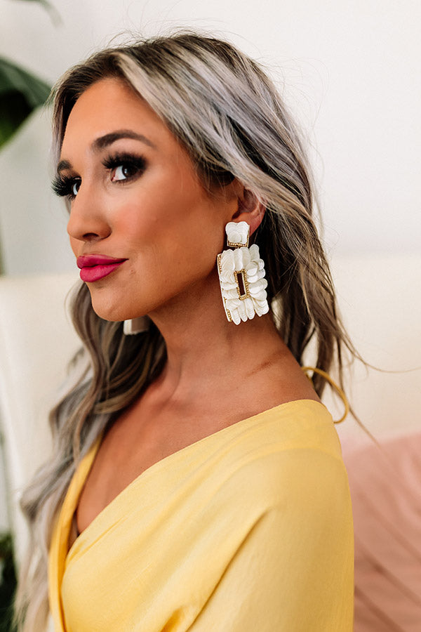 Bubbly Beauty Earrings In Ivory