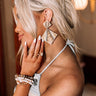 Clear As Day Beaded Earrings Image - 1