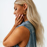 Cabana Spot Earrings In Iced Latte Image - 1