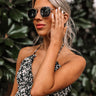 Huntington Beach Day Sunnies In Black Image - 1