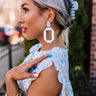 Guava Gorgeous Earrings In Turquoise Image - 1