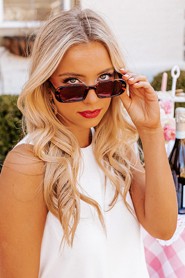Pool Time Sunnies In Tortoiseshell