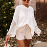Oceans Away Knit Sweater In Cream Image - 1