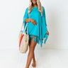 Afternoon Sail Swimsuit Cover Up in Ocean Blue Image - 1