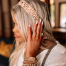 Coffee Then Brunch Headband In Warm Taupe Image - 1