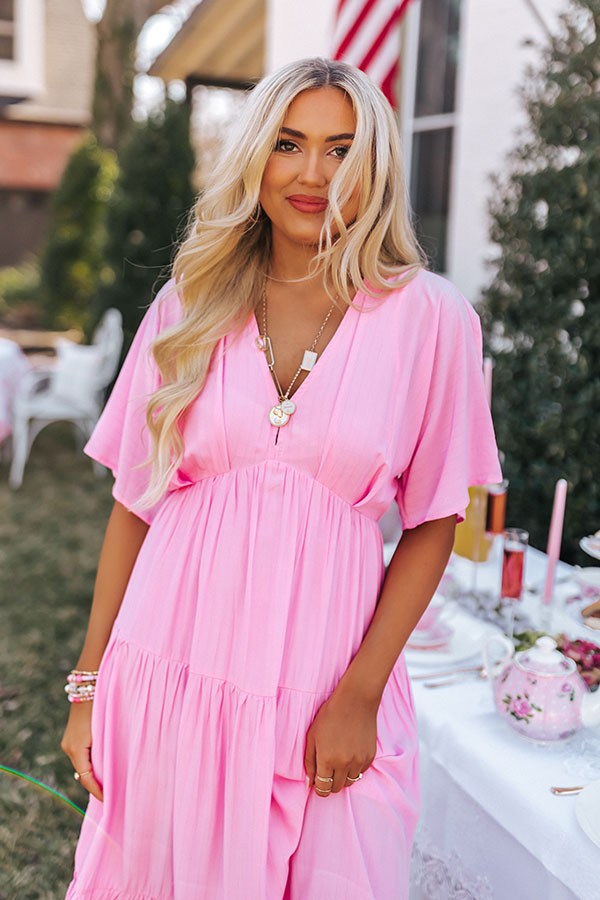 Sunshine Horizon Maxi In Pink Image - 2