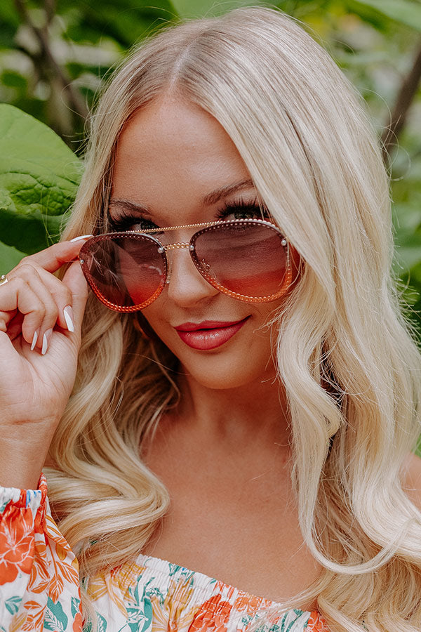 Florida Bound Aviators In Rose Gold