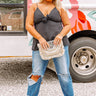 Risen The Brantley High Waist Relaxed Jean In Medium Wash Curves Image - 1