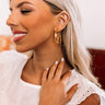 Kendra Scott Brooke Hoop Earrings In Gold Image - 1