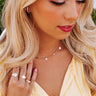 Kendra Scott Adeline Strand Necklace In Rose Gold Image - 1