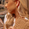 Kendra Scott Brooke Hoop Earrings In Rose Gold Image - 1
