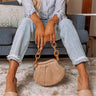 Barrier Reef Woven Purse In Beige Image - 1