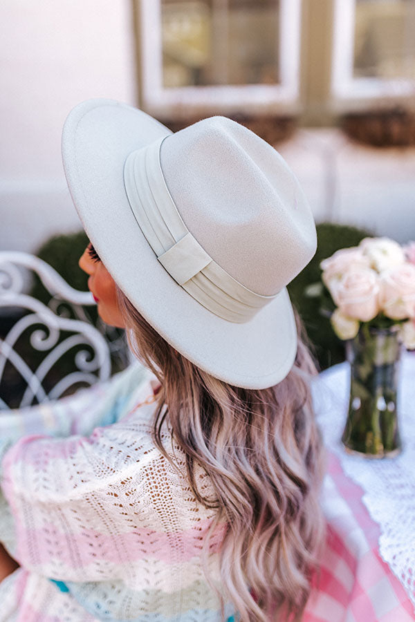 Send Me A Letter Felt Fedora In Mint Image - 2