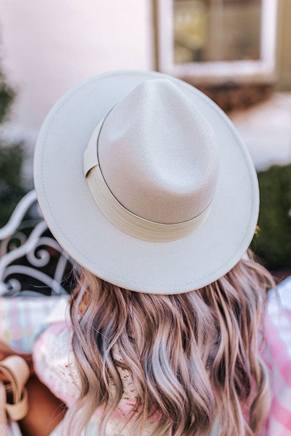 Send Me A Letter Felt Fedora In Mint Image - 3