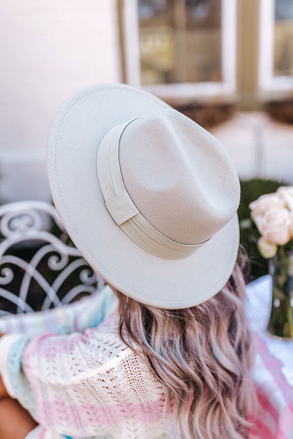 Send Me A Letter Felt Fedora In Mint Image - 4