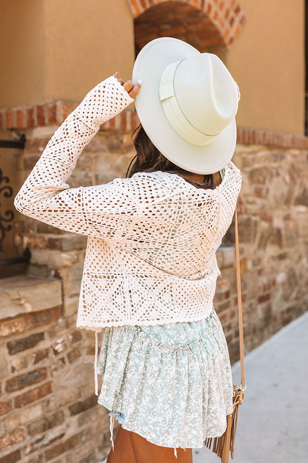Send Me A Letter Felt Fedora In Mint Image - 1