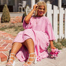 Blessings Everywhere Midi In Blush Curves Image - 1