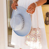 Rooftop Deck Felt Fedora In Sky Blue Image - 1