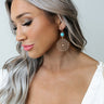 Sunshine On The Horizon Earrings In Turquoise Image - 1