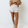Back At It Again Shorts In Birch Image - 1