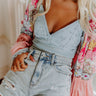 Tampa Nights Crochet Bralette In Sky Blue Image - 1