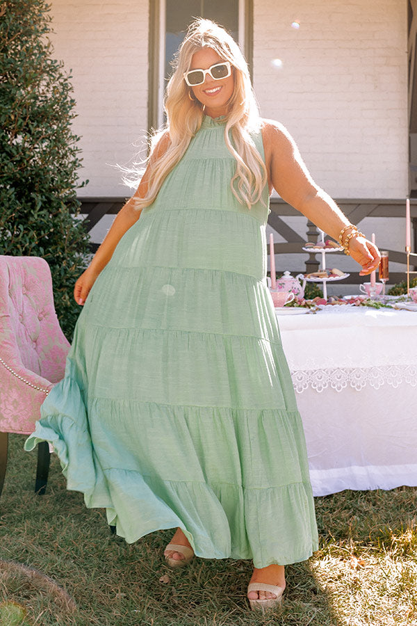 Hibiscus Kisses Midi In Pear Curves Image - 2