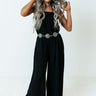 Saturday Strolling Jumpsuit In Black Image - 1