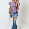 Pick A Spot Shift Top In Lavender Image - 1